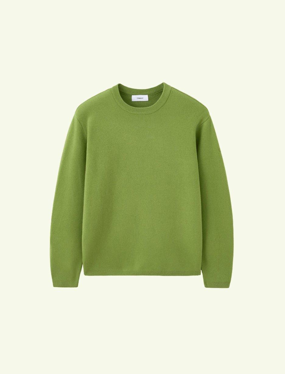 Gathered knitted t-shirt