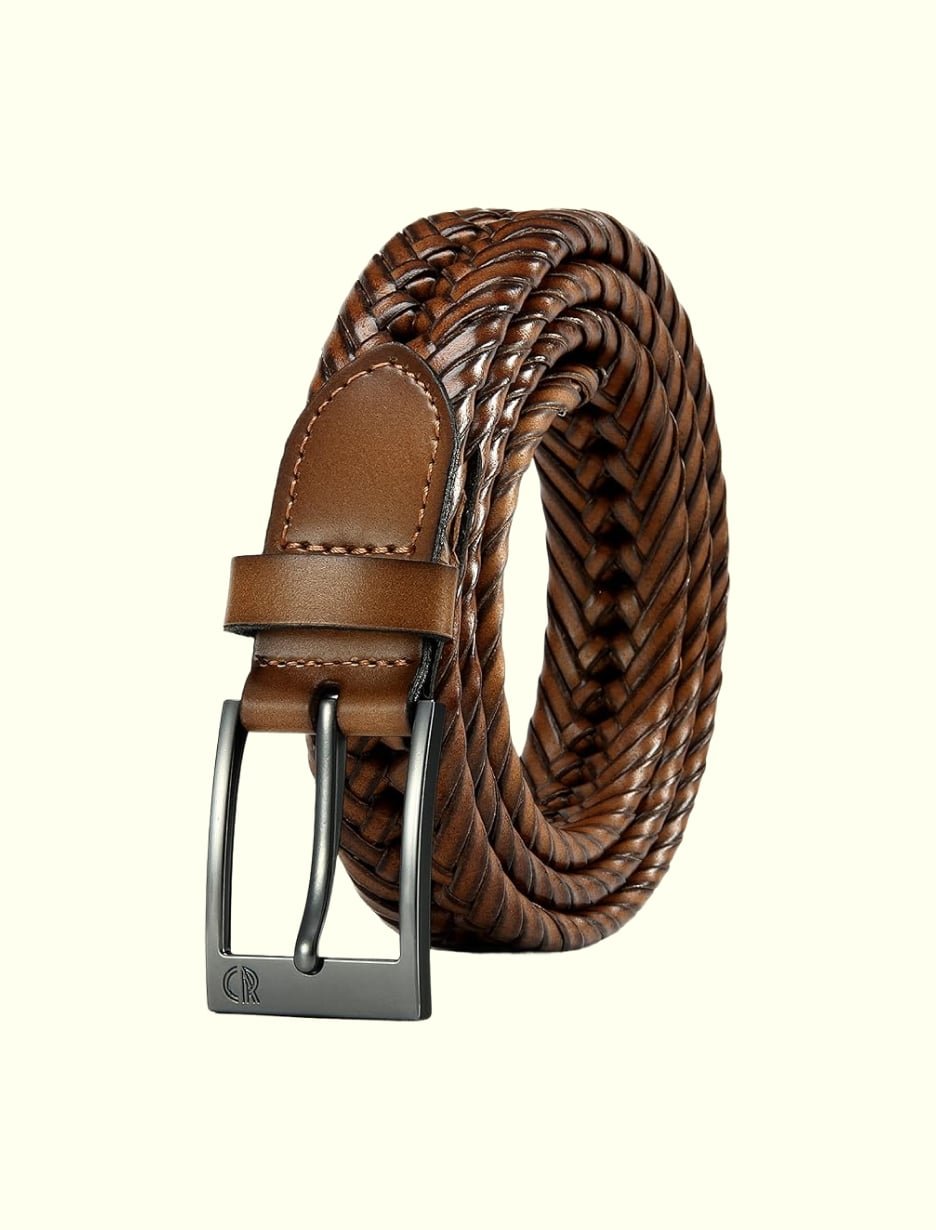 Leather Braided Belts